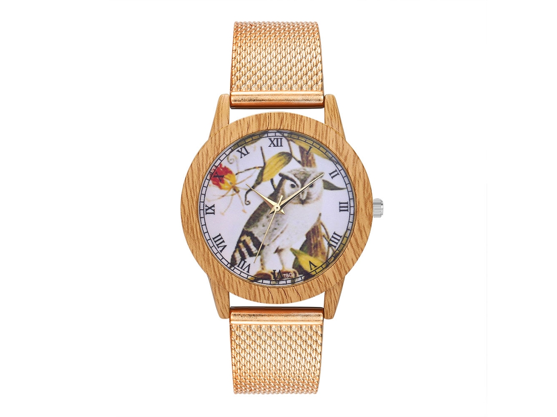 Reloj De Pulsera Unisex Zhoulianfa Casual Quartz, Estilo Moderno, Oro Rosa.