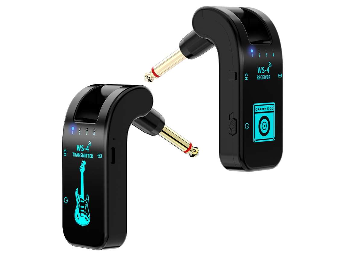 Transmissor Sem Fio Para Guitarra Elétrica (preto)