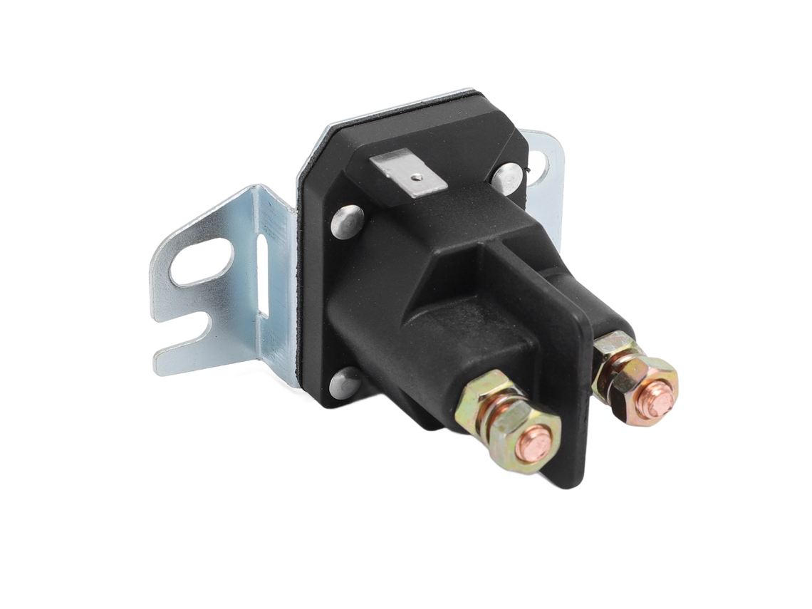 Solenoide de arranque de 3 terminales, 12 V, 300 A, para cortacésped (reemplaza 691656)