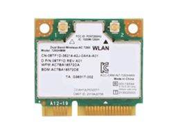 Adaptador De Red Intel Wireless-ac 7260 Con Bluetooth 4.0 Mini Pci-e Para Portátil