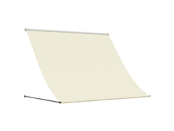 Toldo Retráctil 200x150 cm Tejido y Acero Color Crema MAISON EXCLUSIVE