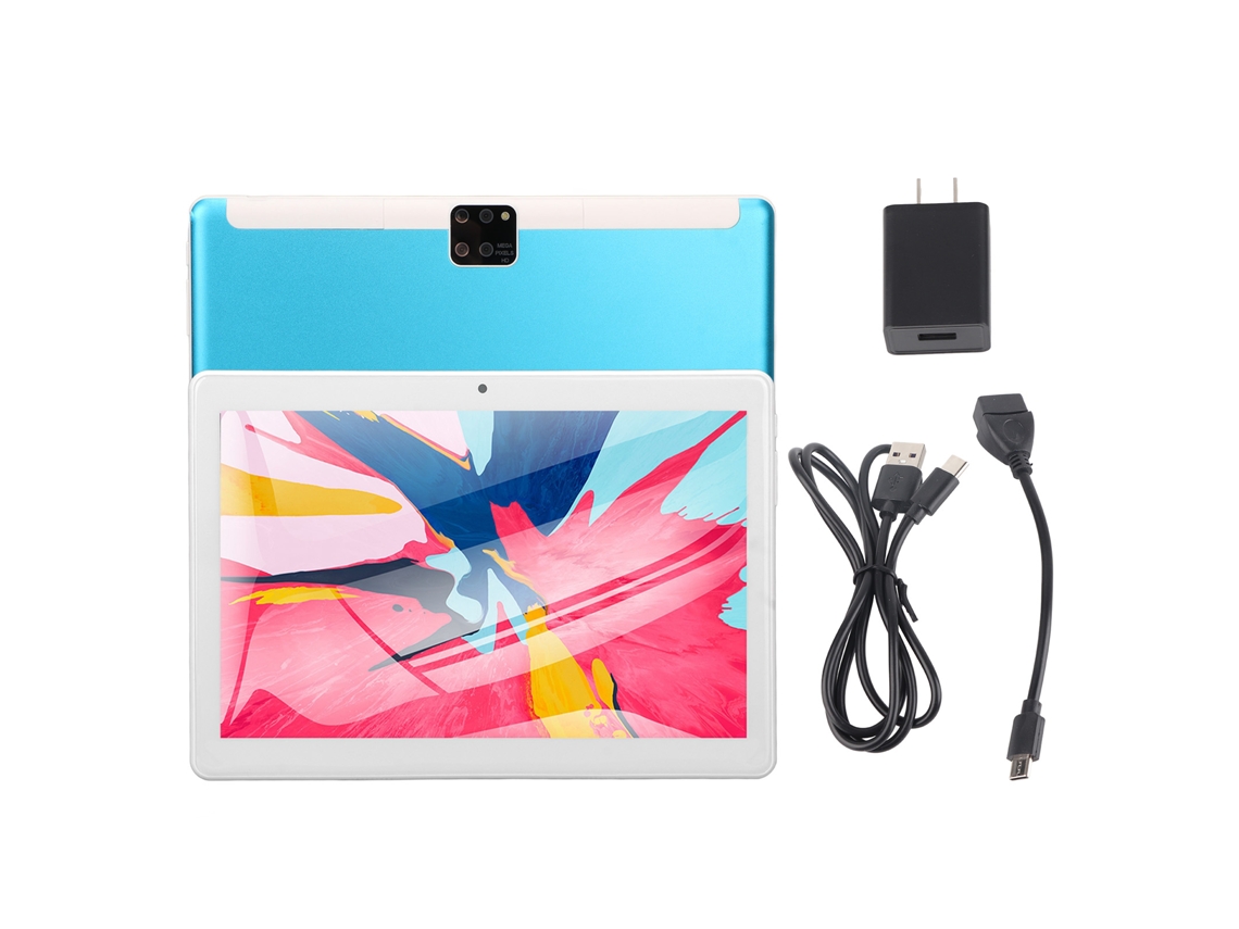 Tableta De Juegos Hd De 10.1 Pulgadas Wifi 2.4/5g 6gb 128gb 8800mah Android 10 Deca Core