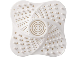 Protector De Desagüe De Silicona Con Ventosas, Filtro Para Cabello, Para Bañera, Lavabo Y Ducha (blanco, 4 Piezas)
