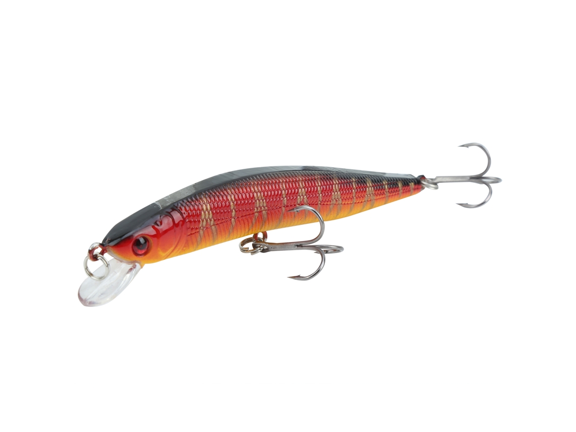 2026rebe-5pcs Cebo Simulación Minnow Long Shot Con Anzuelo Triple Para Pesca, Cebo De Pesca Plástico