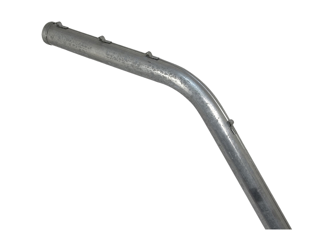 Poste curvo para cerramientos - Ø 48 mm - 2800 mm