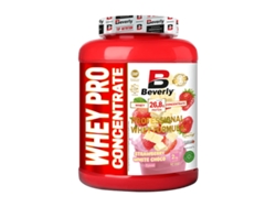 Whey Pro Concentrate - 2kg Fresa Chocolate Blanco Beverly Nutrition