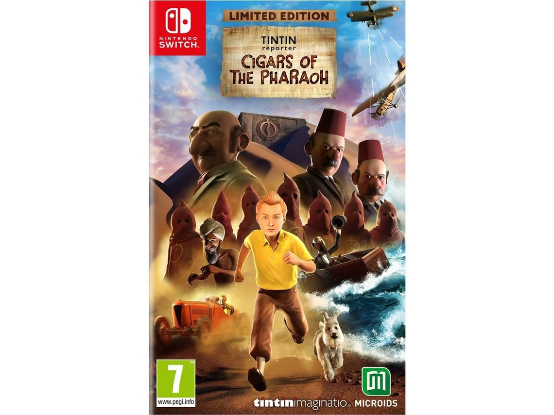 Juego Nintendo Switch Tintin: Cigars Of The Pharaoh
