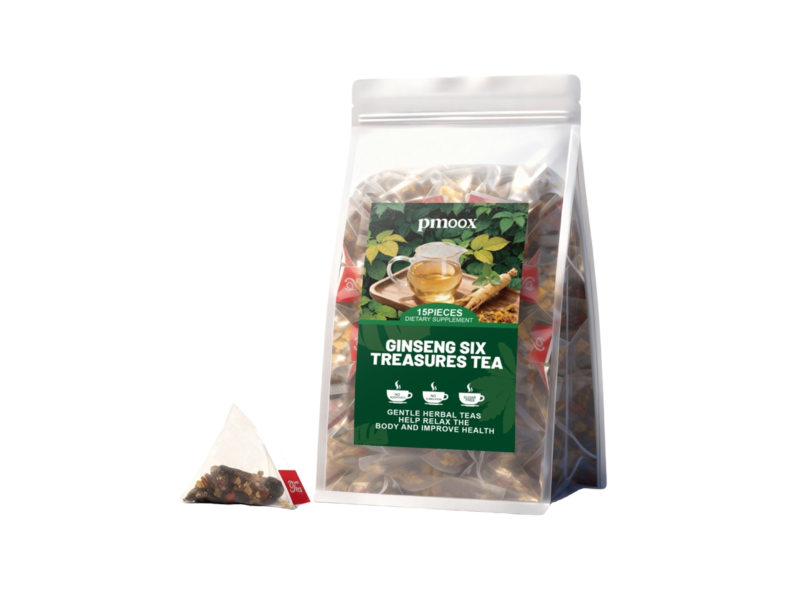 Té de ginseng nutritivo: seis tesoros