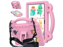 Funda para tableta infantil Amazon Fire HD 8 (2024), color rosa