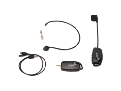 Microfone Headset Sem Fio 2.4g Uhf Redução De Ruído Estável Para Professor Palco Outdoor
