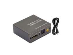 Extractor De Oídos Para Hdtv 4k 60hz Con 3 Salidas De 5 Mm, Ideal Para Jugadores Y Adaptadores De Juegos.
