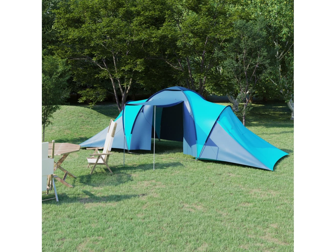 Tienda de campaña para 6 personas, azul y celeste Wsd986184 Lovely Home