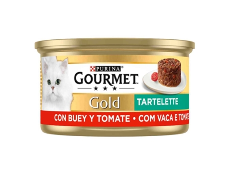 Pienso PURINA Gourmet Gold Tartelette con Vaca y Tomate