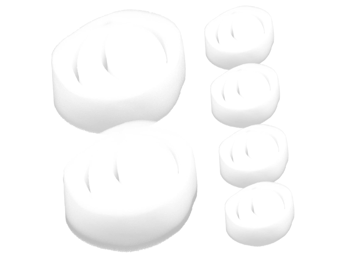 6piezas Esponjas Filtrantes De Repuesto Para Piscina Absorbentes Aceite Limpieza Sin