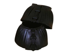 Botas Abertas com Alfinete Sobre Alcance Preto Mmarjoman Distribucion