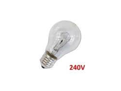 Bombilla incandescente transparente estándar de 40 W, E27, solo para uso industrial, Edm