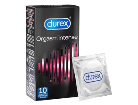 Condones orgasmos intensos Durex 10 Condones DUREX
