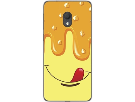 Carcasa Alcatel 1C (2019) TUMUNDOSMARTPHONE Helado Vainilla Multicolor