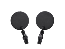 Pack De 2 Espejos Retrovisores Ajustables Para Bicicleta. Black