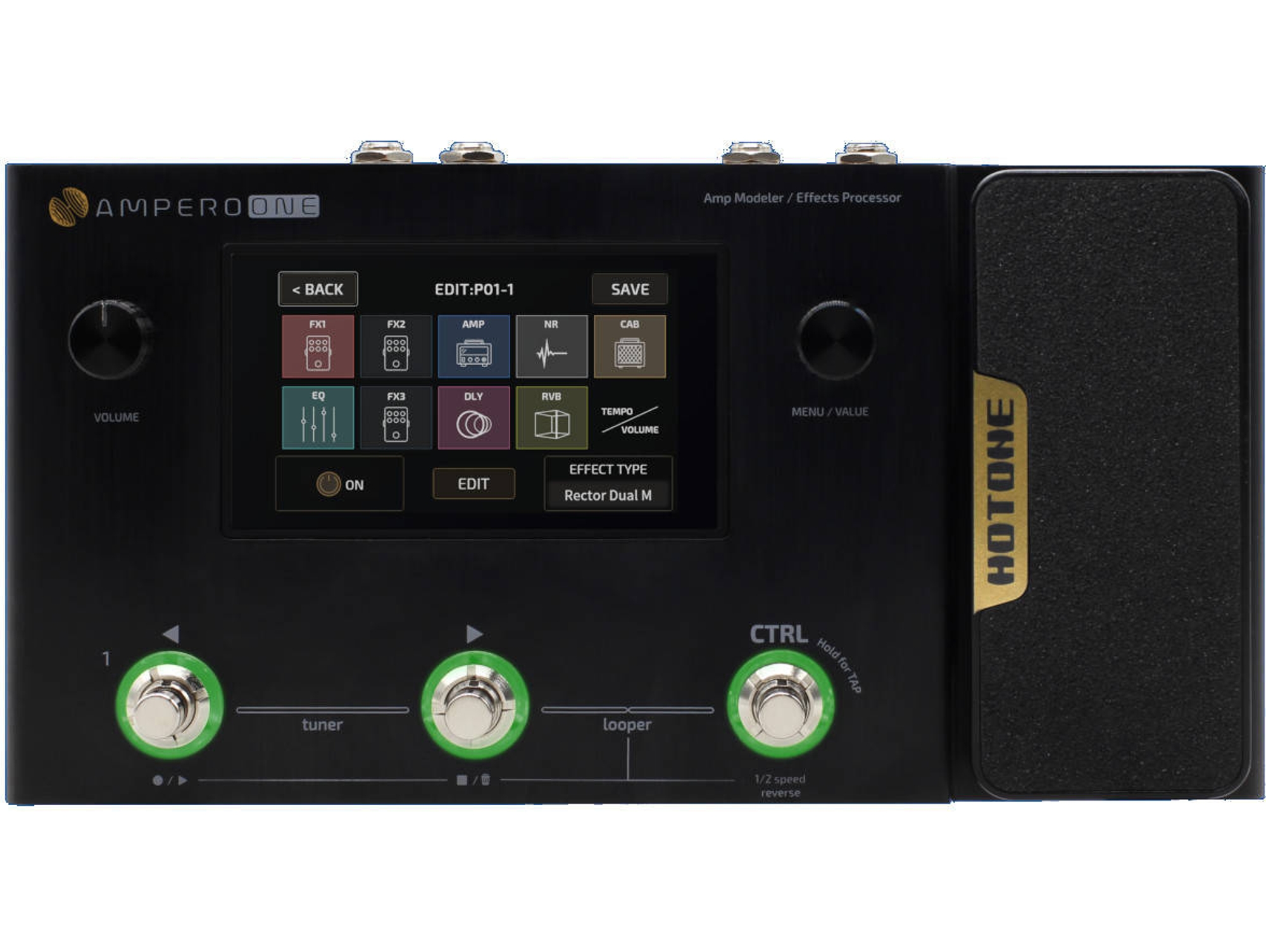 Pedal de Efectos HOTONE Ampero One MP-80