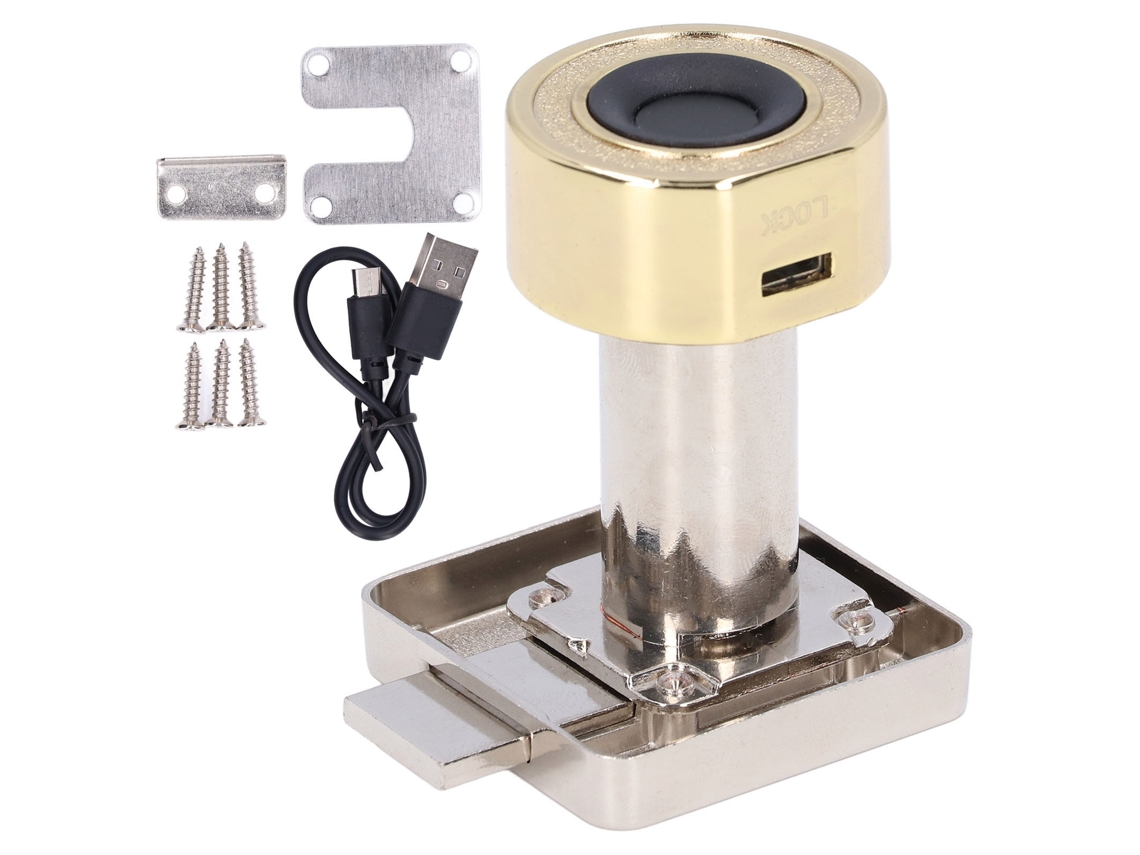 Cerradura Inteligente Antirrobo Biométrica Para Cajones Con Múltiples Capacidades.