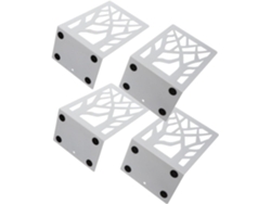 Juego De 2 Soportes Metálicos Para Árboles Para Estanterías De Oficina En Casa.