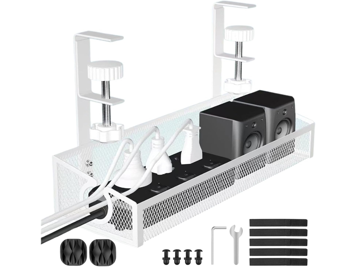 Organizador de cables, organizador de cables multifuncional, accesorios de organización reutilizables Gokoco