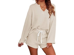 2026-conjunto De Pijamas De Manga Larga Para Mujer Ropa De Dormir Y Descanso
