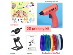 La Nueva Pistola De Pegamento 3d Con Control De Flujo Y Pantalla Lcd Es Perfecta Para Manualidades.
