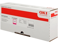 Cartucho de Tóner OKI  45396202  11500 Pág Magenta  para OKI MC770dnfax, MC780dfnfax