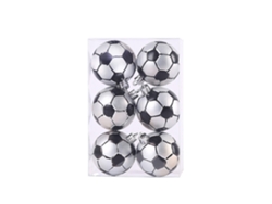 Bolas de Navidad, adornos para el árbol de Navidad, pelotas de rugby de 6 cm como regalo Yunzii