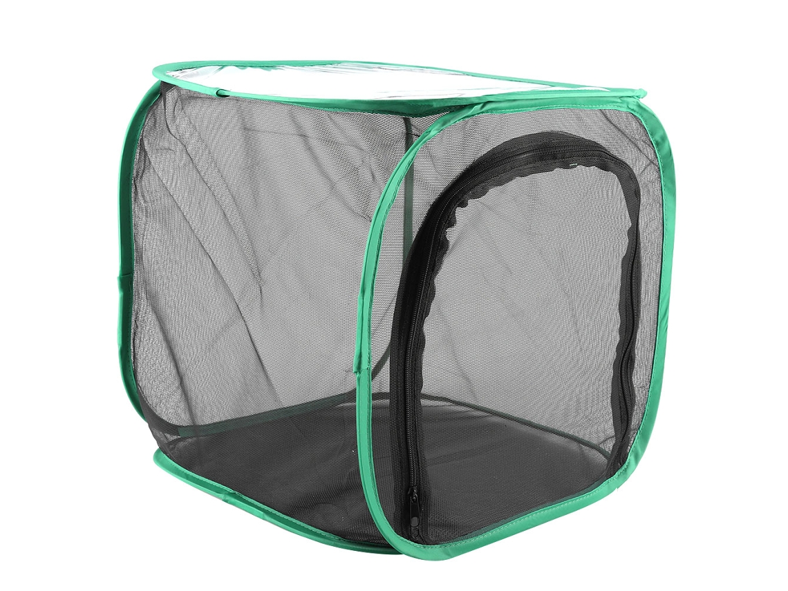 Jaula Grande Para La Cría De Mariposas, Portátil, Plegable, Duradera Y Ventilada.