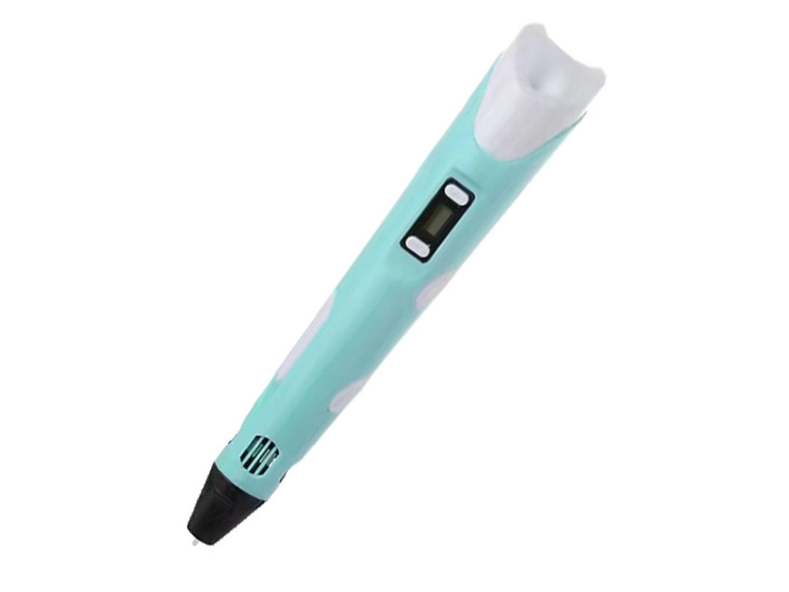 Bolígrafo inteligente 3D SZSMART de Plumas impresas El cable USB de Juguete Interactivo 3M x 3 colores PLA/ABS - Azul