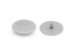 Tapa embellecedora allen 6 ø40mm acabado gris