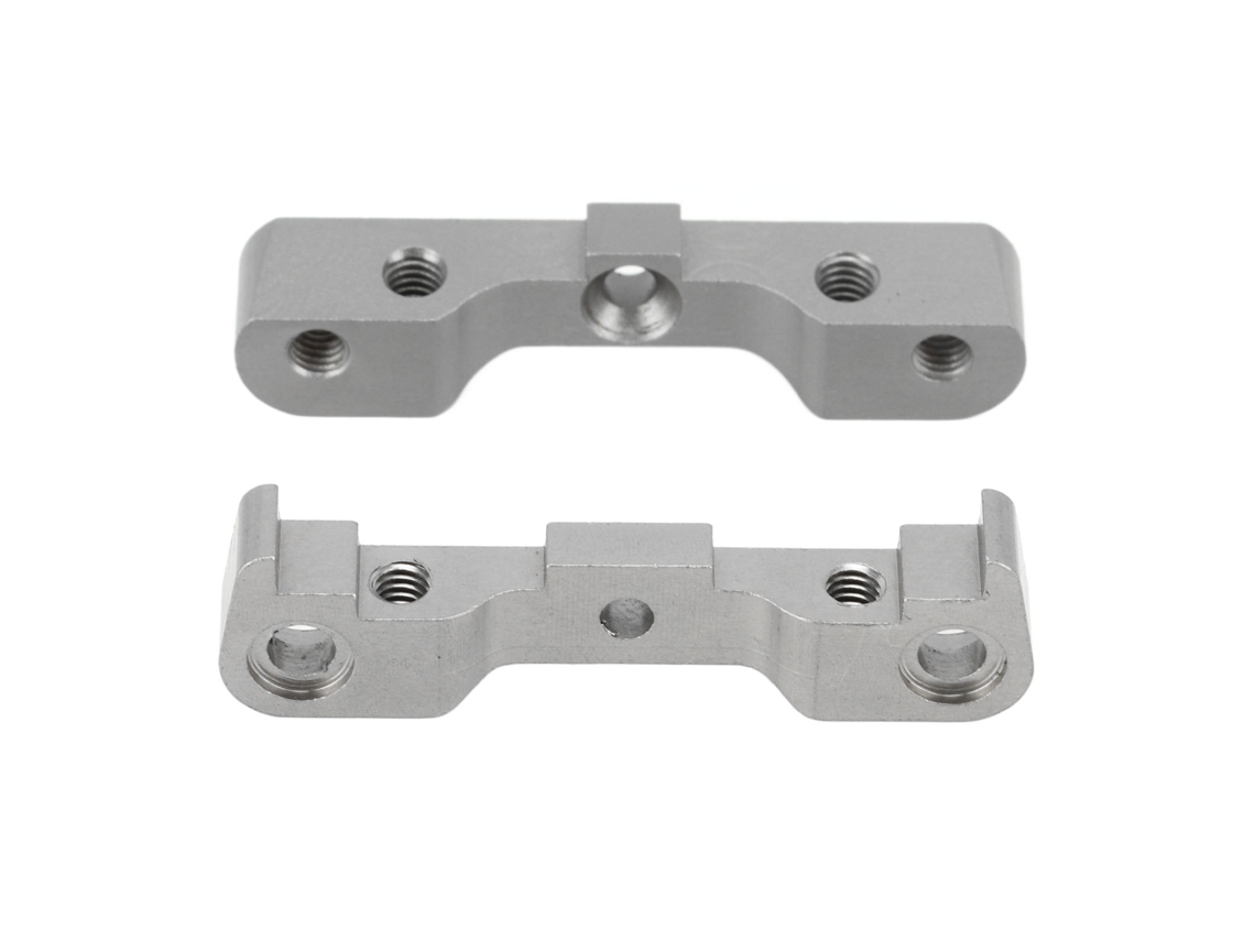 Bloque De Retención De Brazo Inferior Delantero De Aluminio, 2 Piezas Para Coche Rc Zd Racing 08421 08423 08425 08427 08428 Mt8 1/8