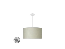 Colgante Moda 3xe27 Blanco/cañizo Blanco Regx50x50cm C/difusor
