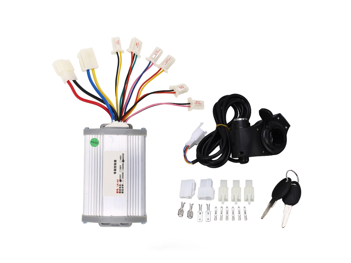 Controlador De Bicicleta Elétrica (controle De Aceleração E Bateria De Lítio)