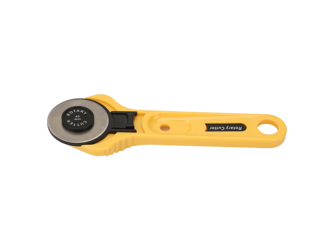 Herramienta De Corte Circular Rotativa Para Coser Telas Y Trabajos En Cuero - Cortador Ligero De 67 G, 18 X 6 X 2 Cm