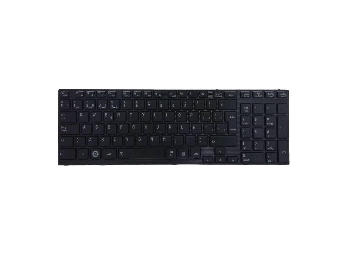 Teclado para portátil A660, reemplazo de teclado negro. Everley891