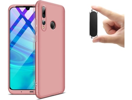 Carcasa y Soporte Huawei P Smart+ 2019 Slim armor 360º (Rosa)