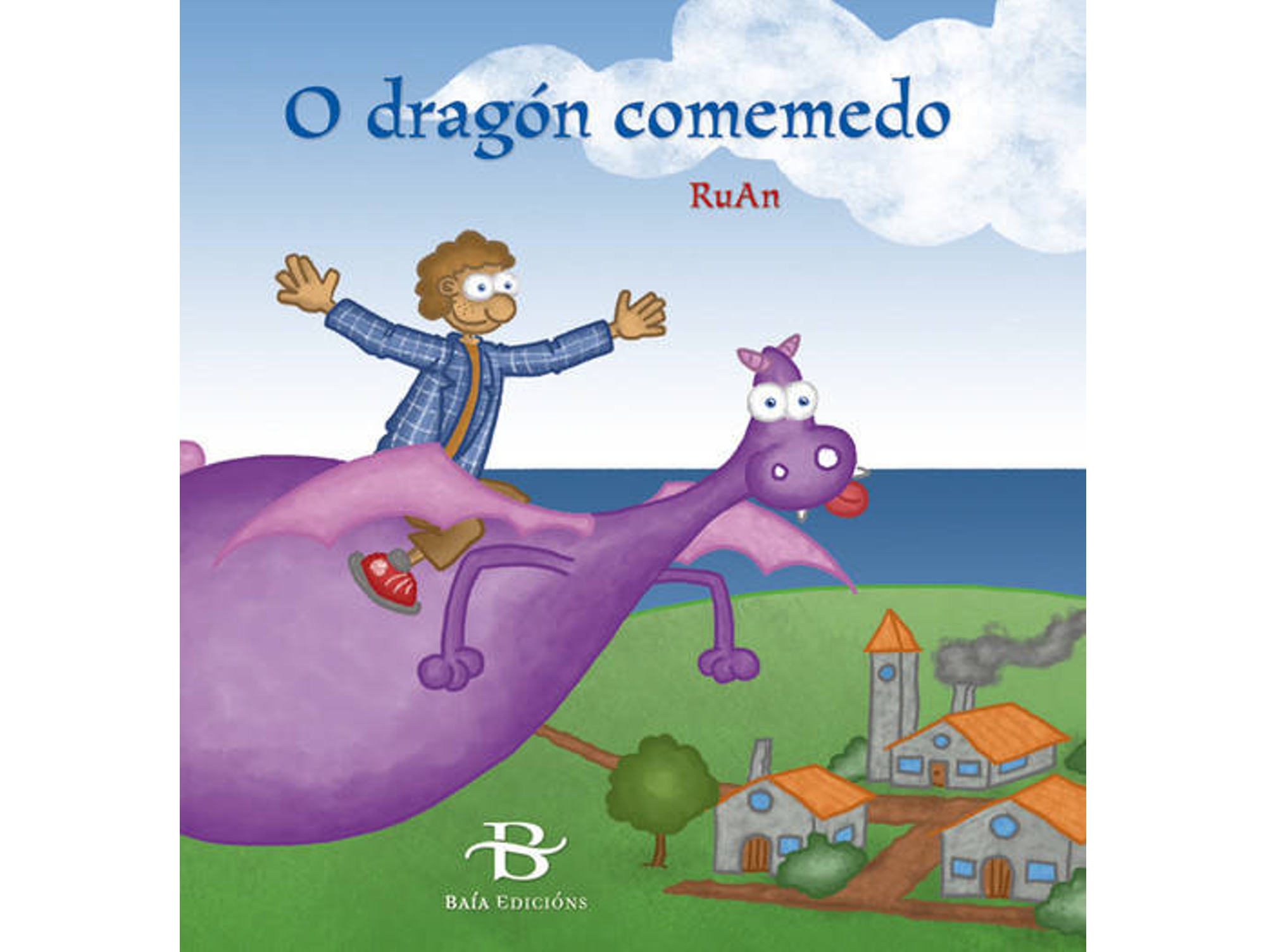 Libro O Dragón Comemedo de Ruan (Gallego)