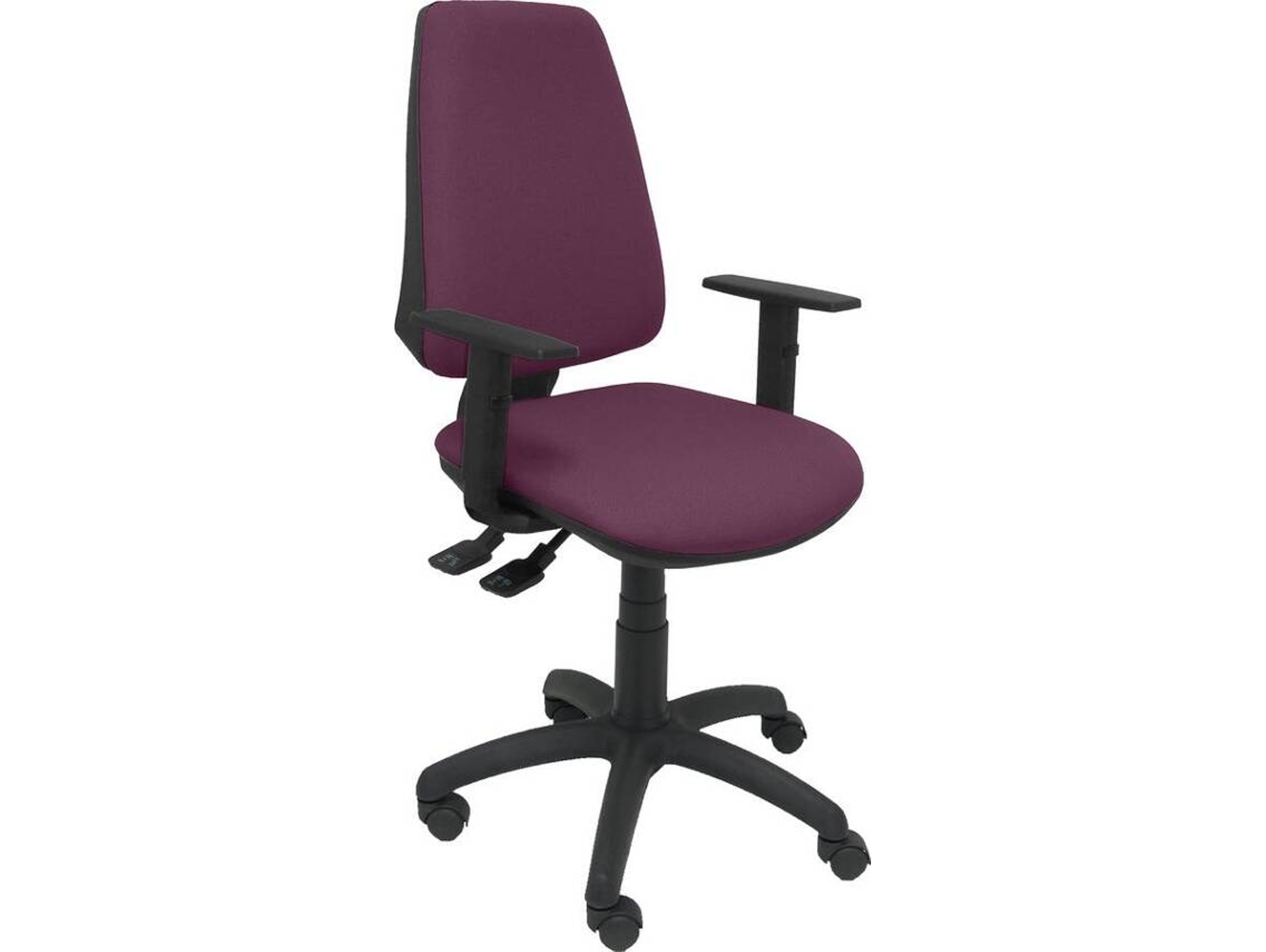 Silla de Escritorio Operativa PYC Elche S Morado BA (Brazos Ajustables - Tejido)