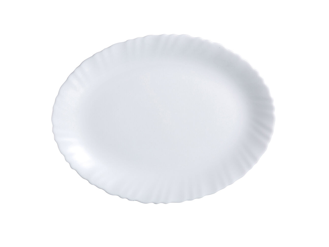 Plato LUMINARC (Blanco - Vidrio)