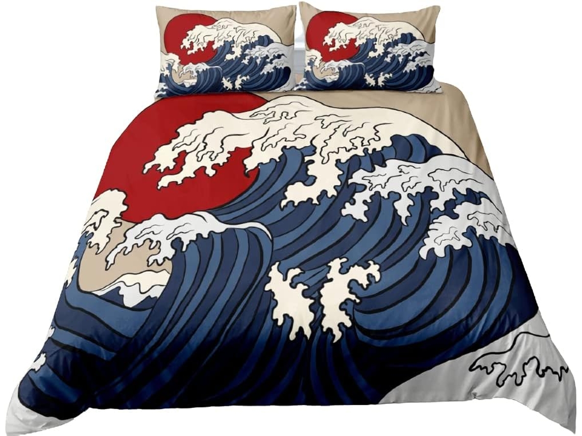Juego Ropa Cama Funda Nórdica Almohada Juego Funda 140 X 200 Cm 50 75 220 240