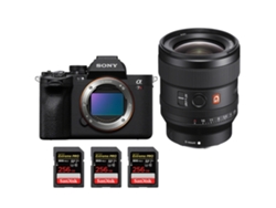 Sony A7r V + Fe 24mm F/1.4 Gm + 3 Sandisk 256gb Uhs-ii 300mb/s - Cámara Fotográfica Híbrida + Ebook “20 Consejos Para Fotos Que Impactan”