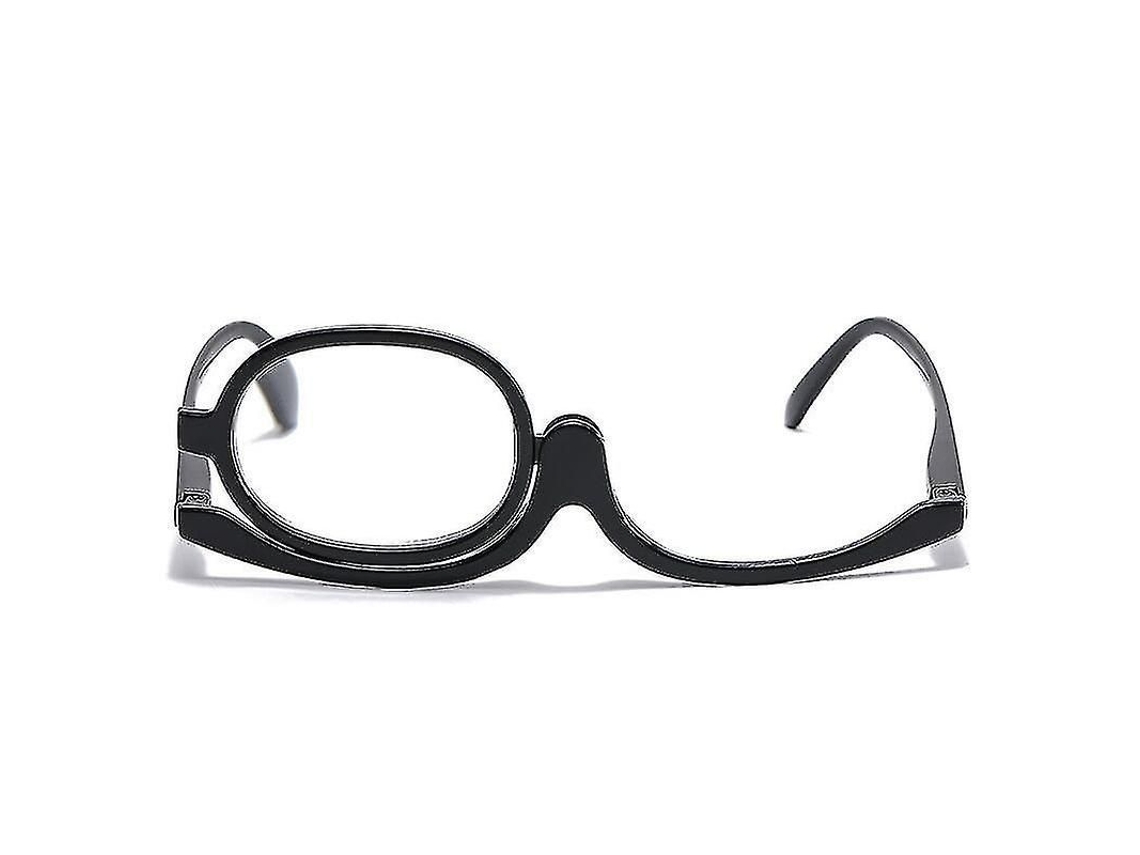 Gafas De Maquillaje Con Lente De Aumento Giratoria De 180 Grados, Plegables, De +1.0 A +4.0 Para Lectura Y Maquillaje.