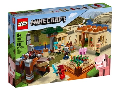 LEGO Minecraft: El ataque de los Illager - 21160 (Edad Mínima: 8 - 562 Piezas)