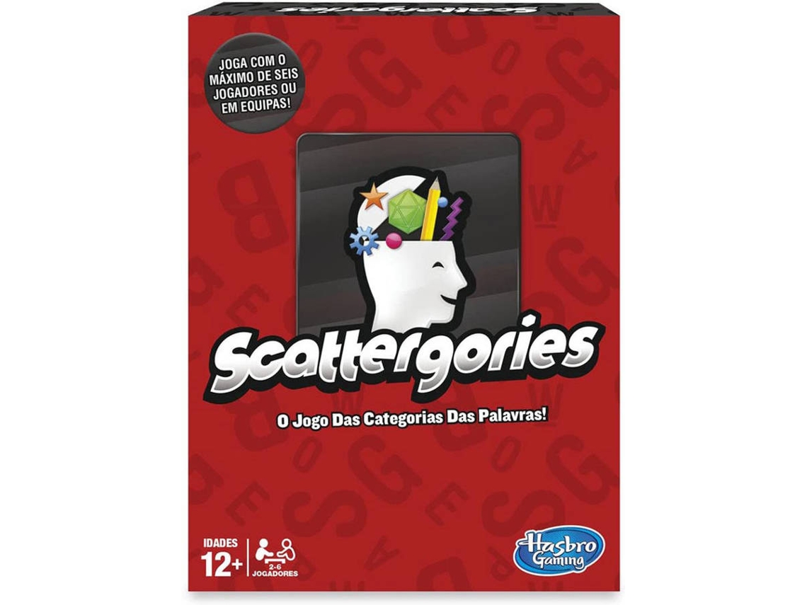 Juego Educativo HASBRO Scattergories (Edad Mínima: 12 Años - 5 x 26,7 x 20 cm)