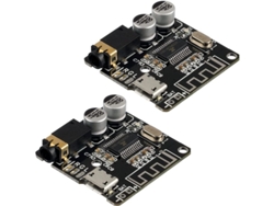 Módulo Receptor De Audio Bluetooth 5.0, Decodificador Mp3, Amplificador Estéreo, 3,7-5 V, Para Montaje En Coche.