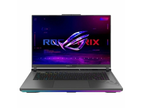 Laptop ASUS ROG Strix G16 G614JI-N4081 (Gris - 1 TB SSD - 16 - Qwerty Español - 32 GB RAM - Intel Core i7 - Intel - Nvidia Geforce RTX 4070)